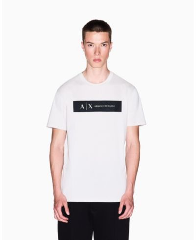 A|X Armani Exchange Мужская футболка с графическим принсовом Wording