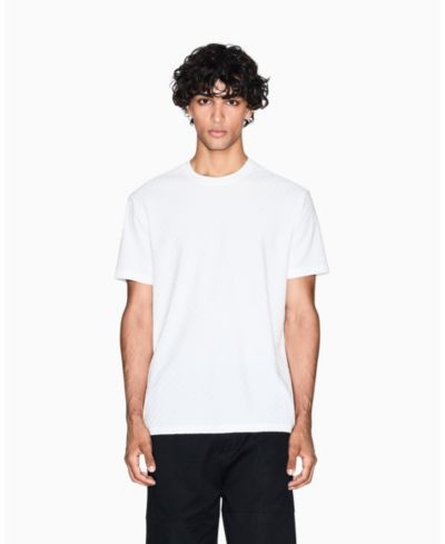 A|X Armani Exchange Мужская футболка с логотипом Mercerized Jacquard