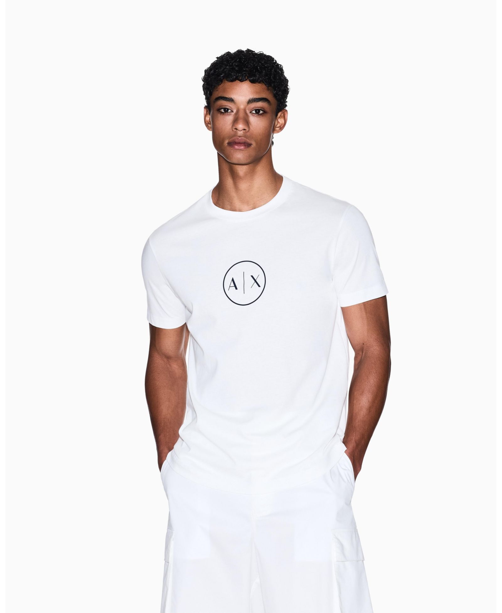 Футболка A|X Armani Exchange Men's Circle A X с графическим принтом