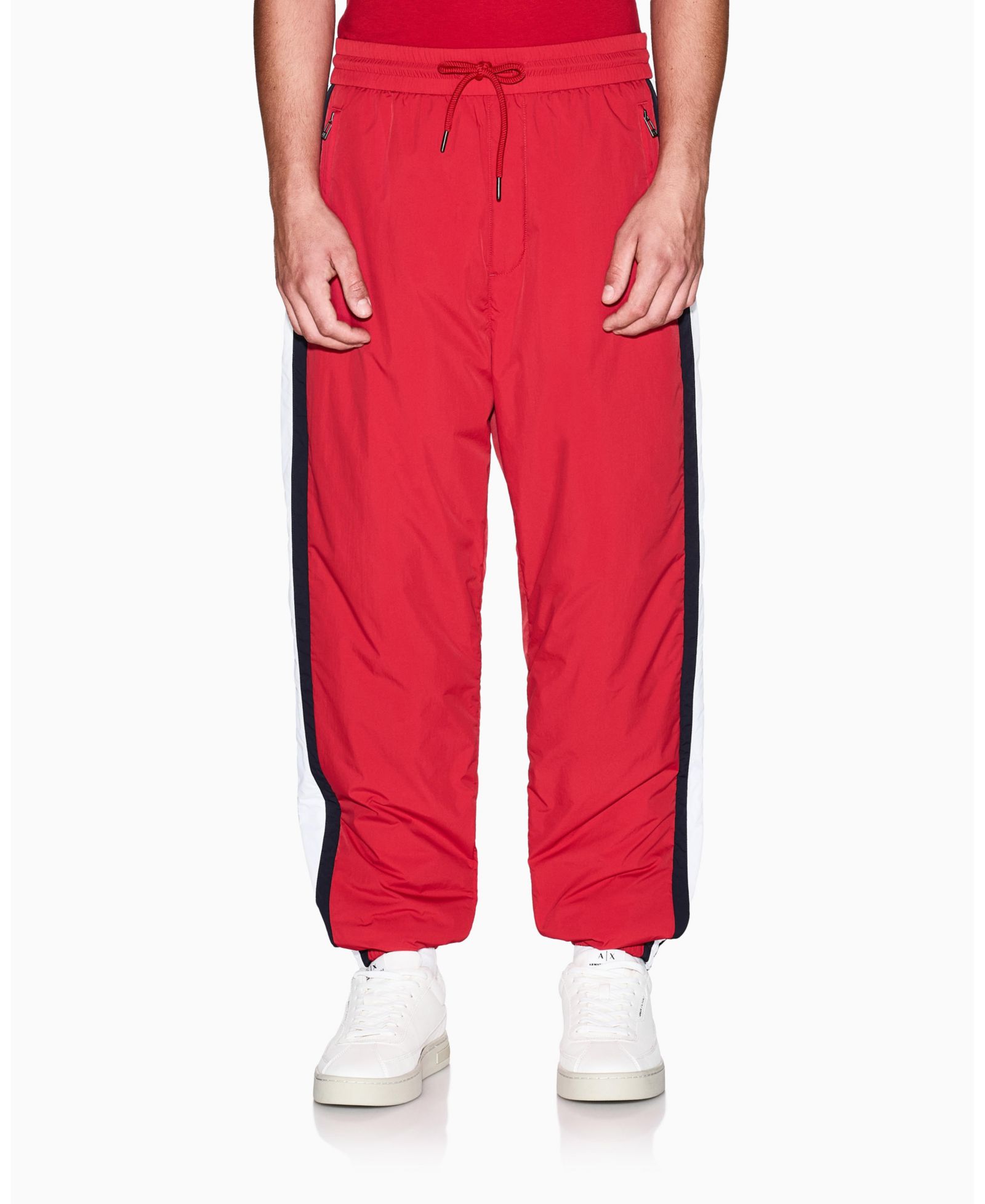 A|X Armani Exchange Men's Nylon Taping Scrunch Jogger