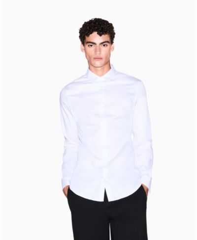 Рубашка A|X Armani Exchange Men's Night Lab Satin Woven