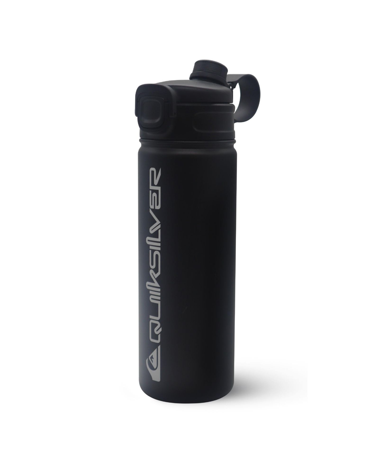 Quiksilver Laguna Triple-Walled Stainless Steel Insulated Tumbler with Straw and Handle, 12-Hour Cooling