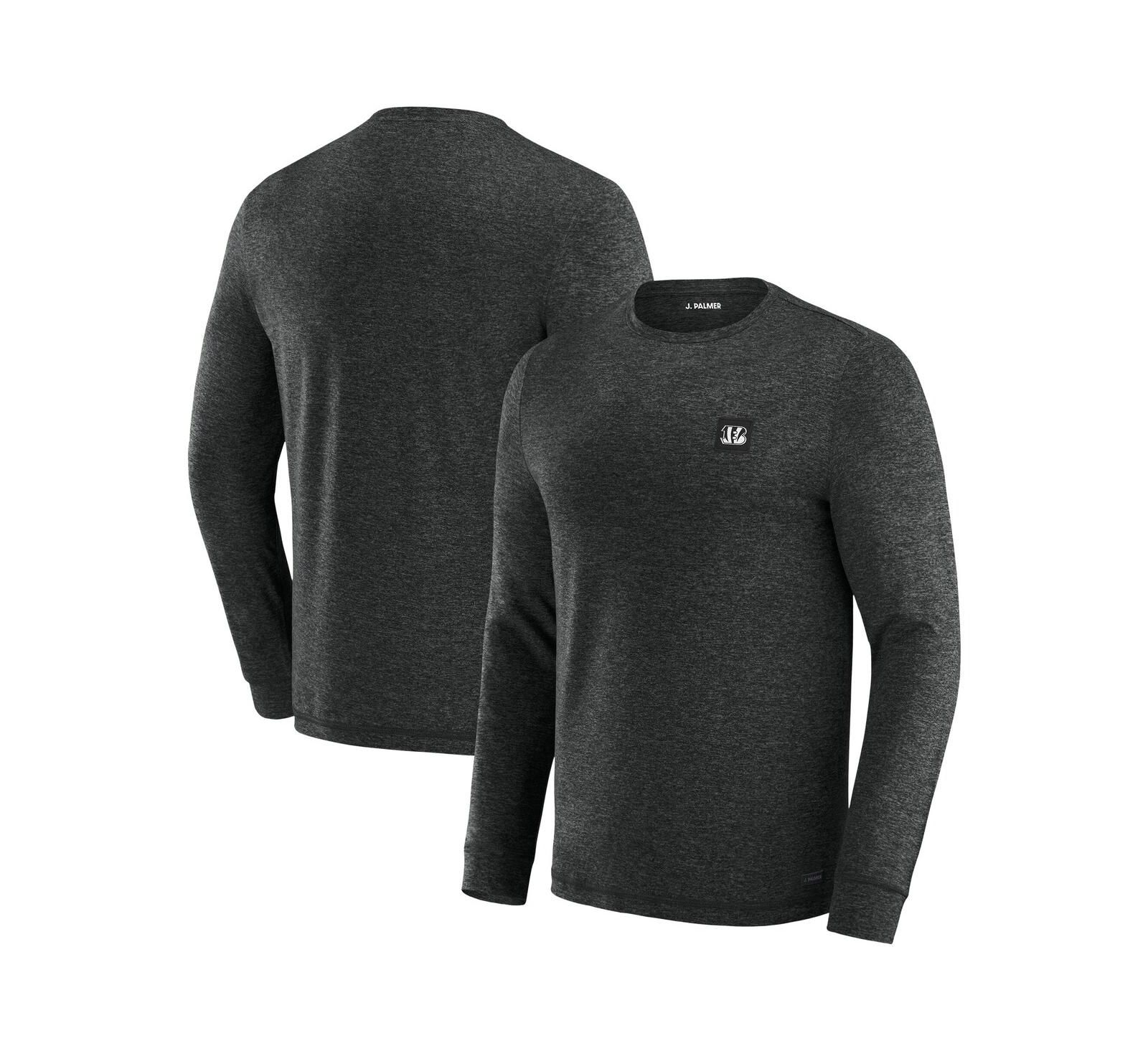 J. Palmer Men's Black Cincinnati Bengals Four Down Long Sleeve T-Shirt