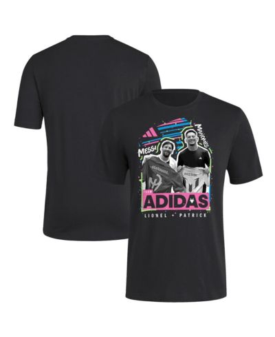 Adidas Men's Lionel Messi x Patrick Mahomes Black adidas Sport Jersey Swap T-Shirt