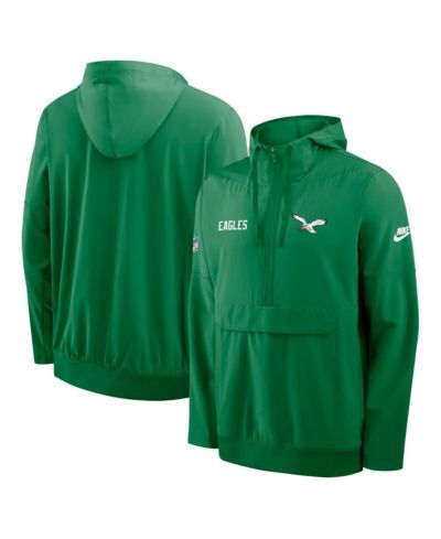 Nike Мужская ветровка-худи Nike Philadelphia Eagles Sideline Alt Pack Anorak Half-Zip