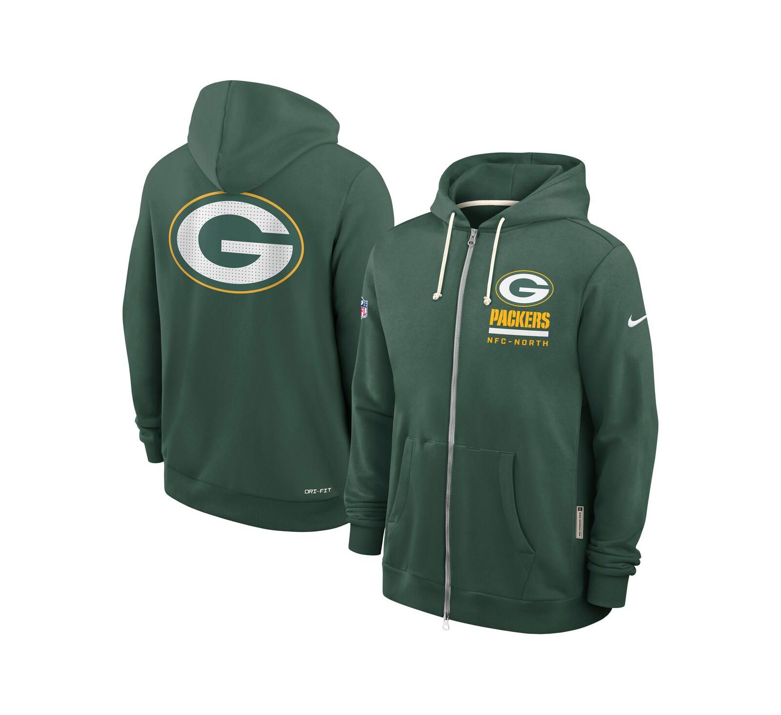 Nike Мужской худи Green Bay Packers Full-Zip
