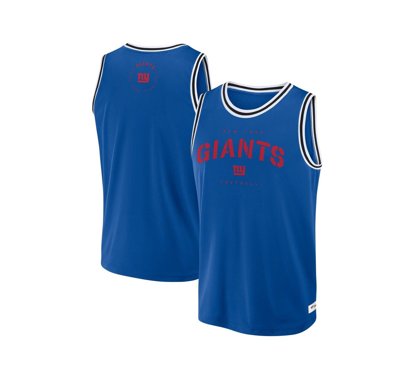 Fanatics Men's Royal New York Giants Elements Future Ground Jersey Tank Top