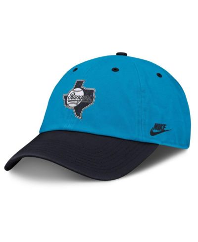 Nike Men's Blue/Navy Texas Rangers Neon 90s Club Adjustable Hat