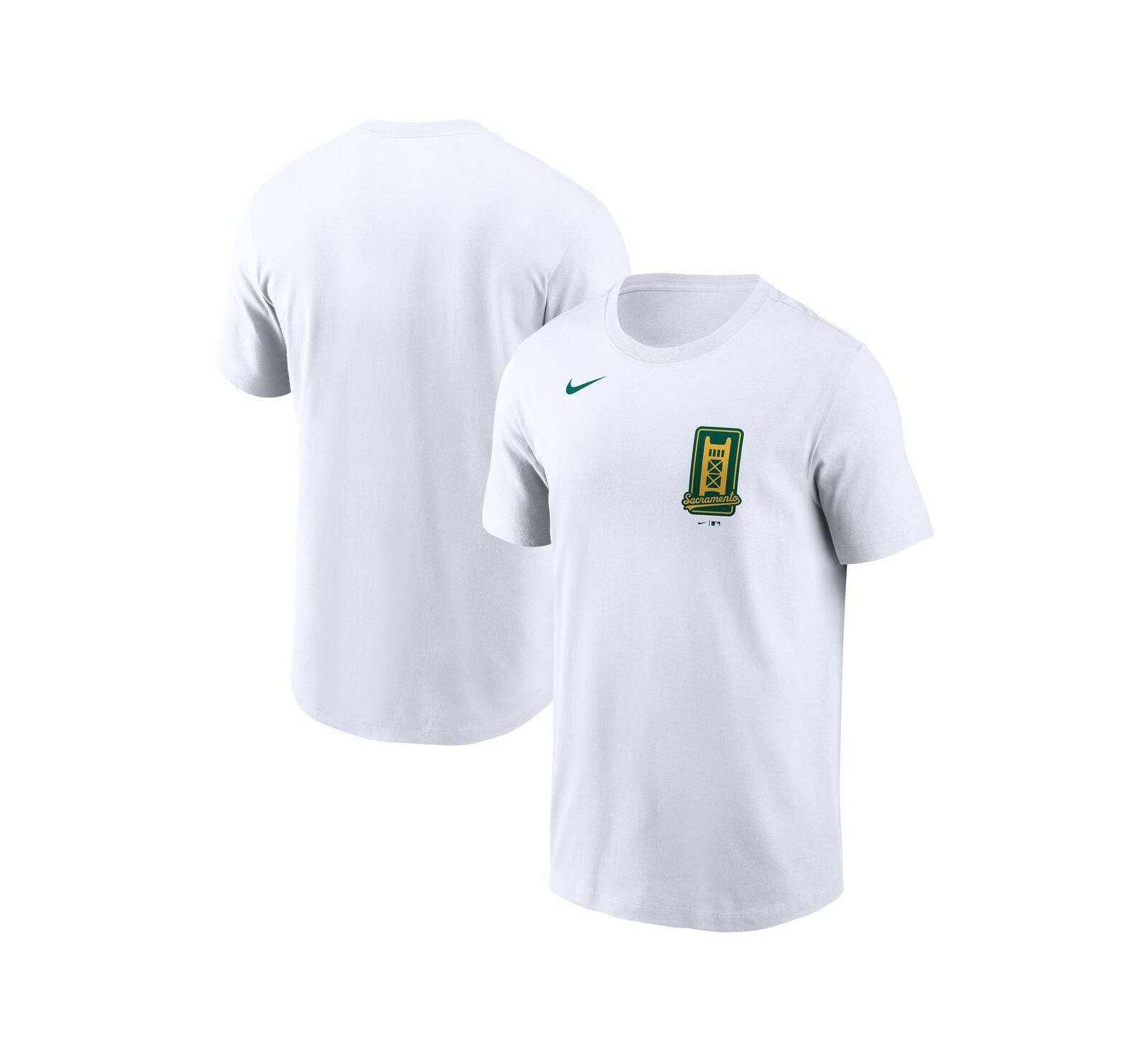 Nike Men's White Athletics New Logo T-Shirt