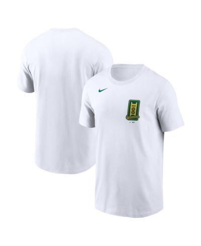 Мужская белая футболка Nike с новым логотипом