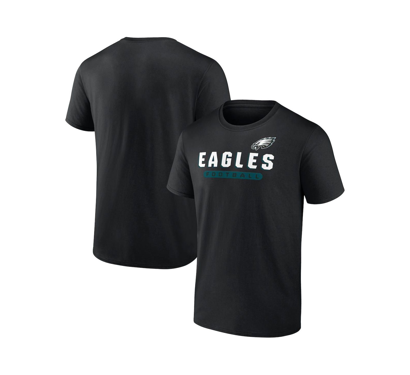 Fanatics Mto Label Men's Black Philadelphia Eagles Spirit T-Shirt