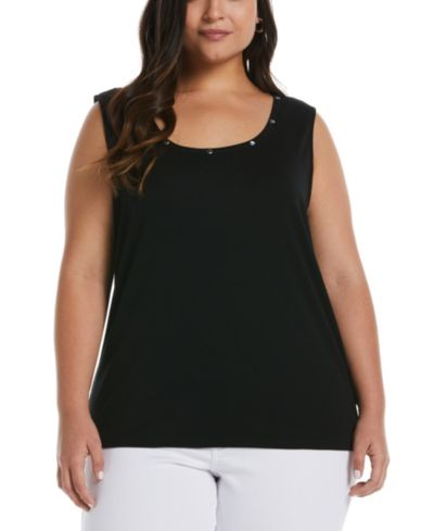 Женский топ Rafaella Plus Size с круглым вырезом