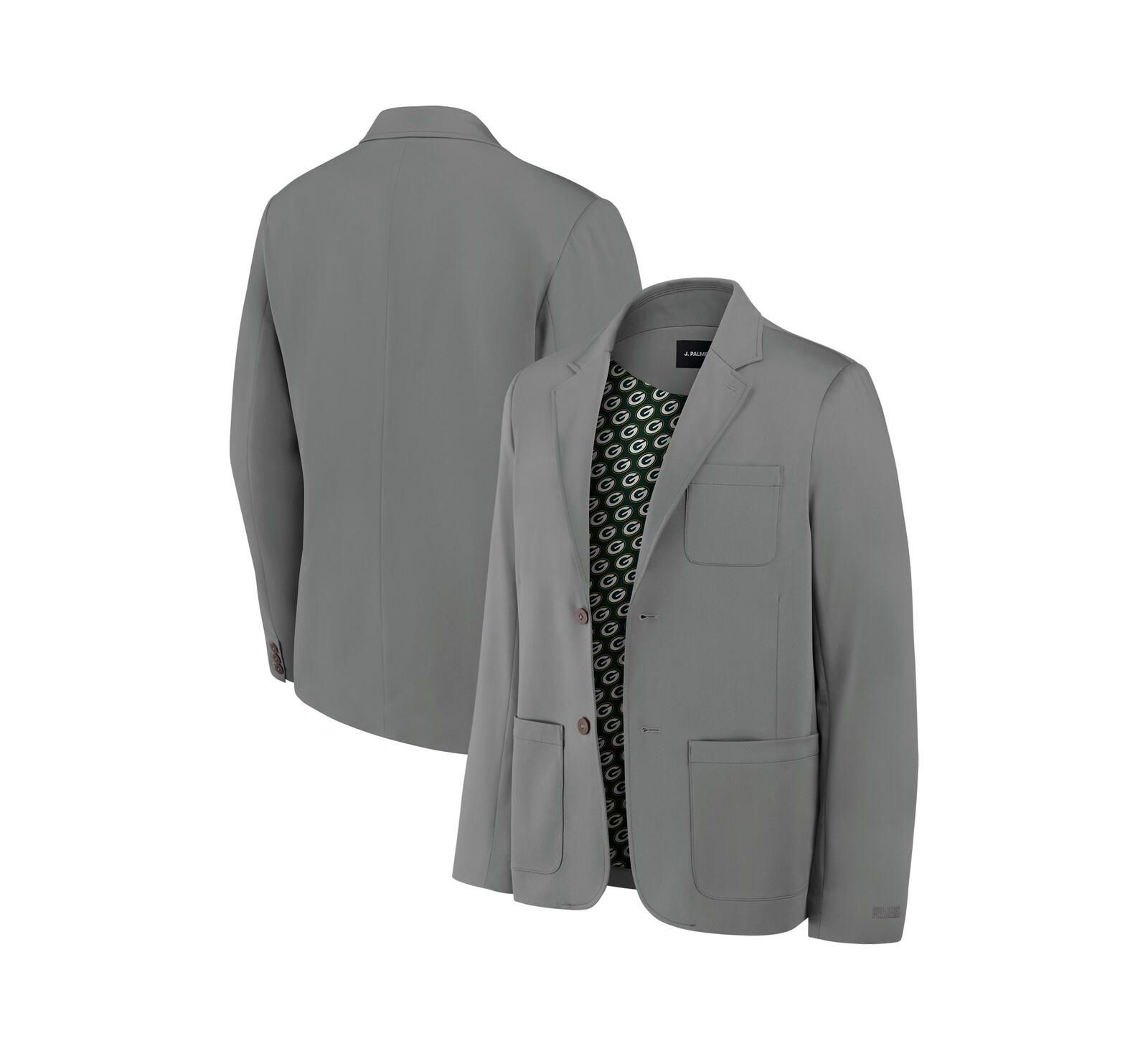 Мужской блейзер J. Palmer Graphite New York Giants Man-In-Motion