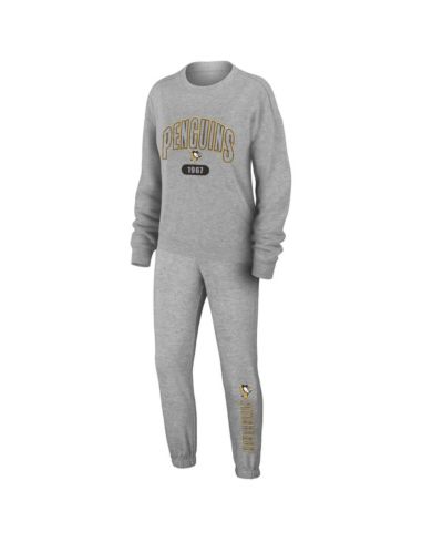 WEAR by Erin Andrews Женский комплект из футболки и брюк Pittsburgh Penguins