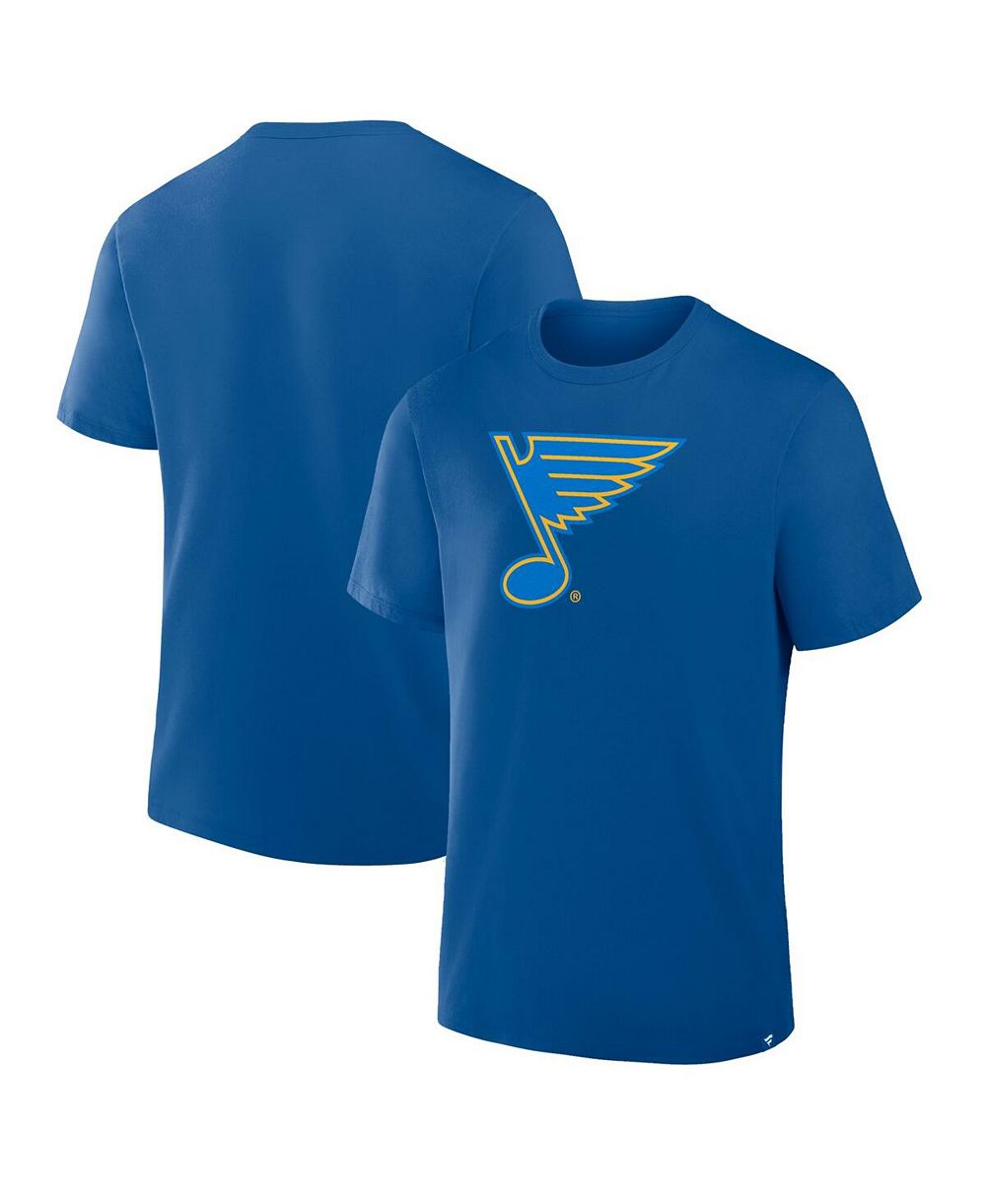 Мужская футболка Fanatics Blue St. Louis Blues Primary Logo Legacy