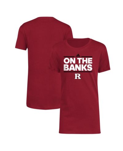 Adidas Big Boys and Girls Scarlet Rutgers Scarlet Knights Basic Dassler T-Shirt
