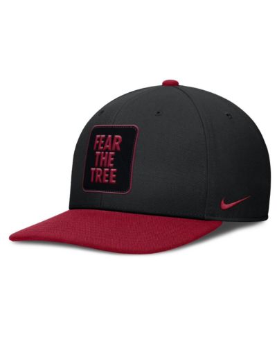 Мужская кепка Nike Stanford Cardinal 2025 Sideline Campus Pro Local Snapback, черная