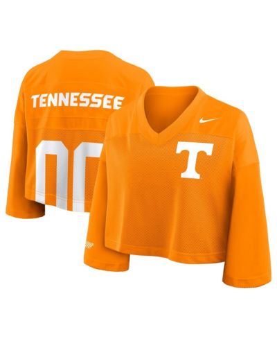Спортивная джерси Nike Women's Tennessee Orange Tennessee Volunteers Cropped Mesh Fashion