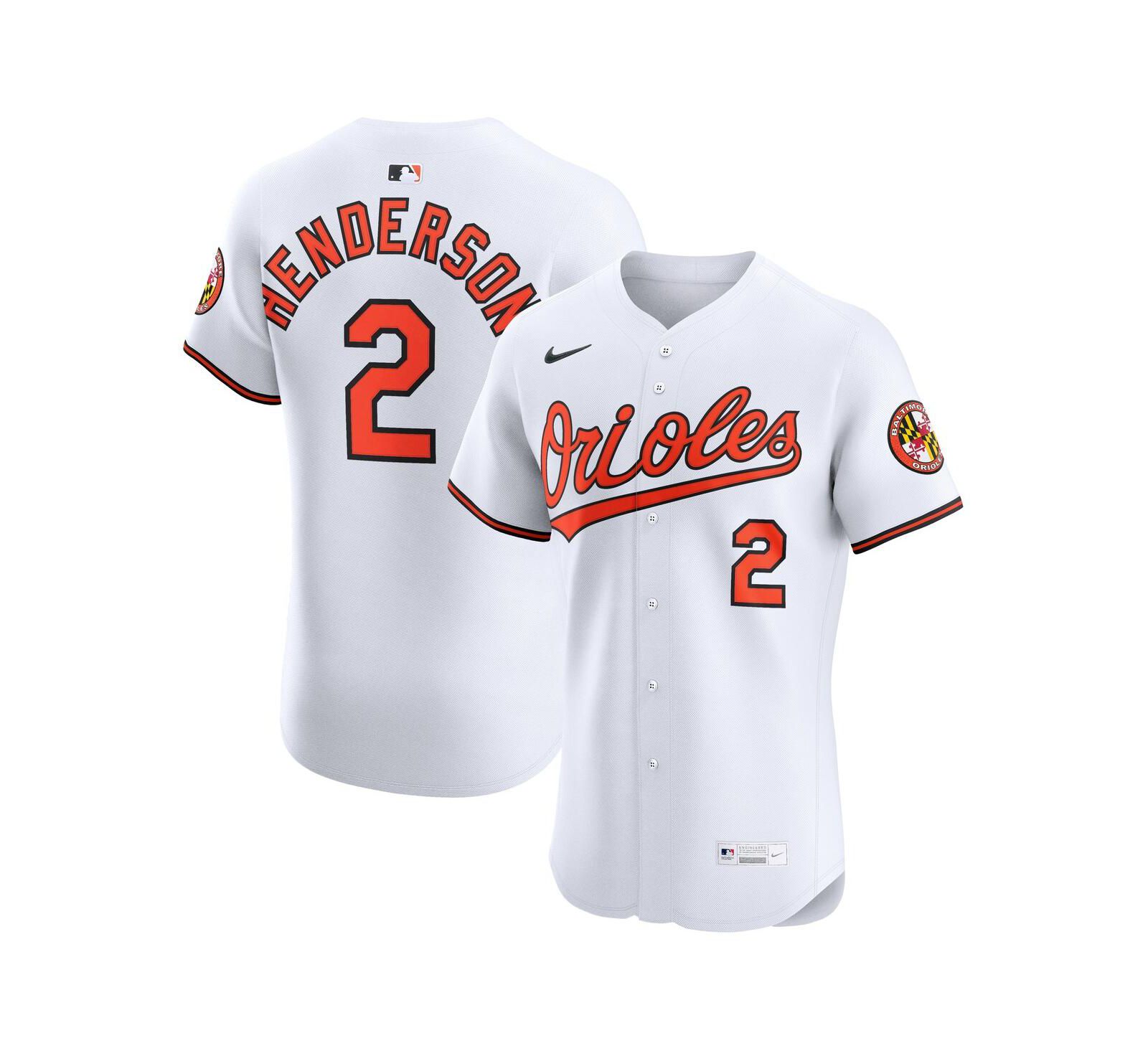 Мужская джерси Nike Baltimore Orioles Gunnar Henderson