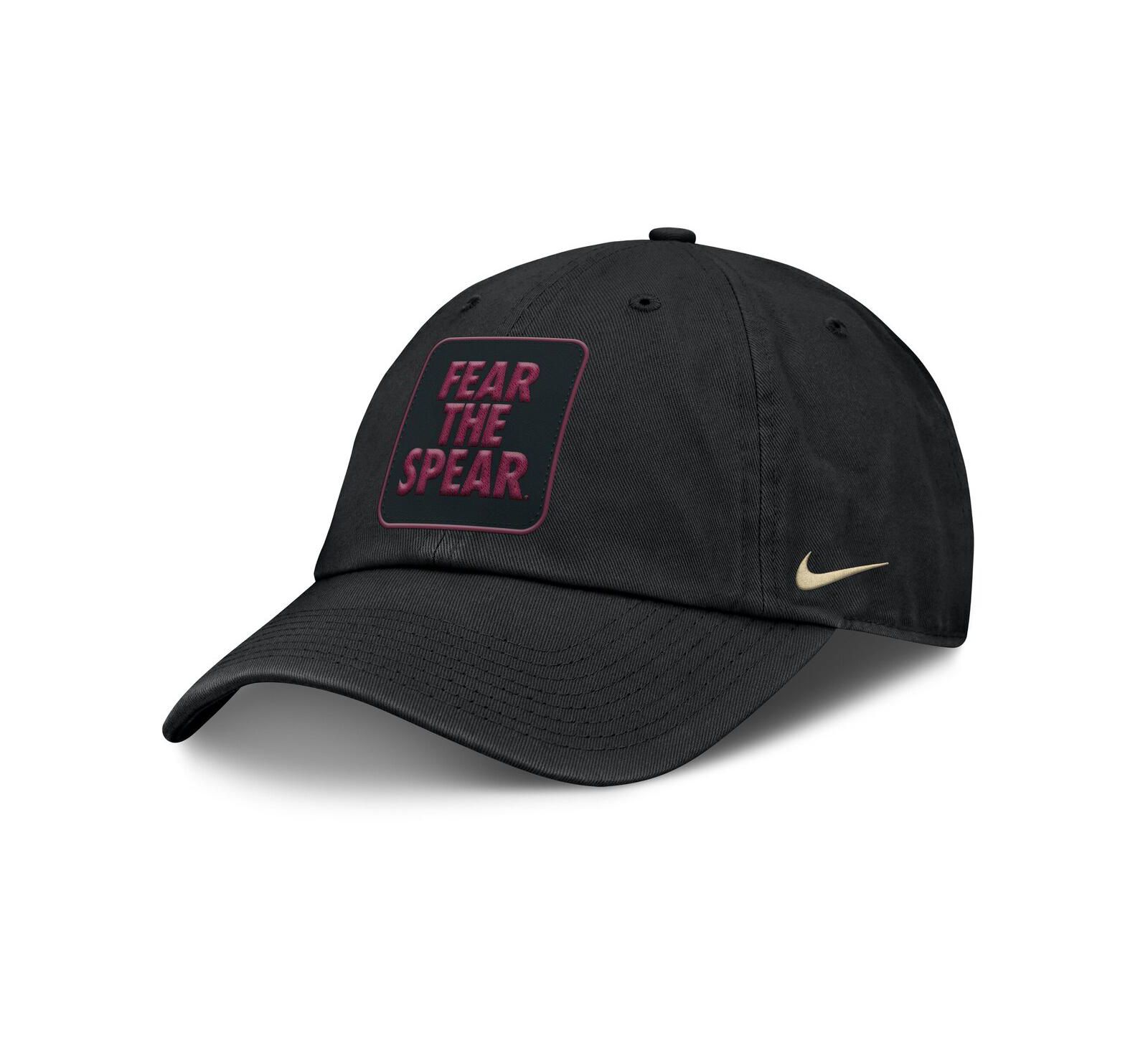 Мужская регулируемая кепка Nike Black Florida State Seminoles Local Club