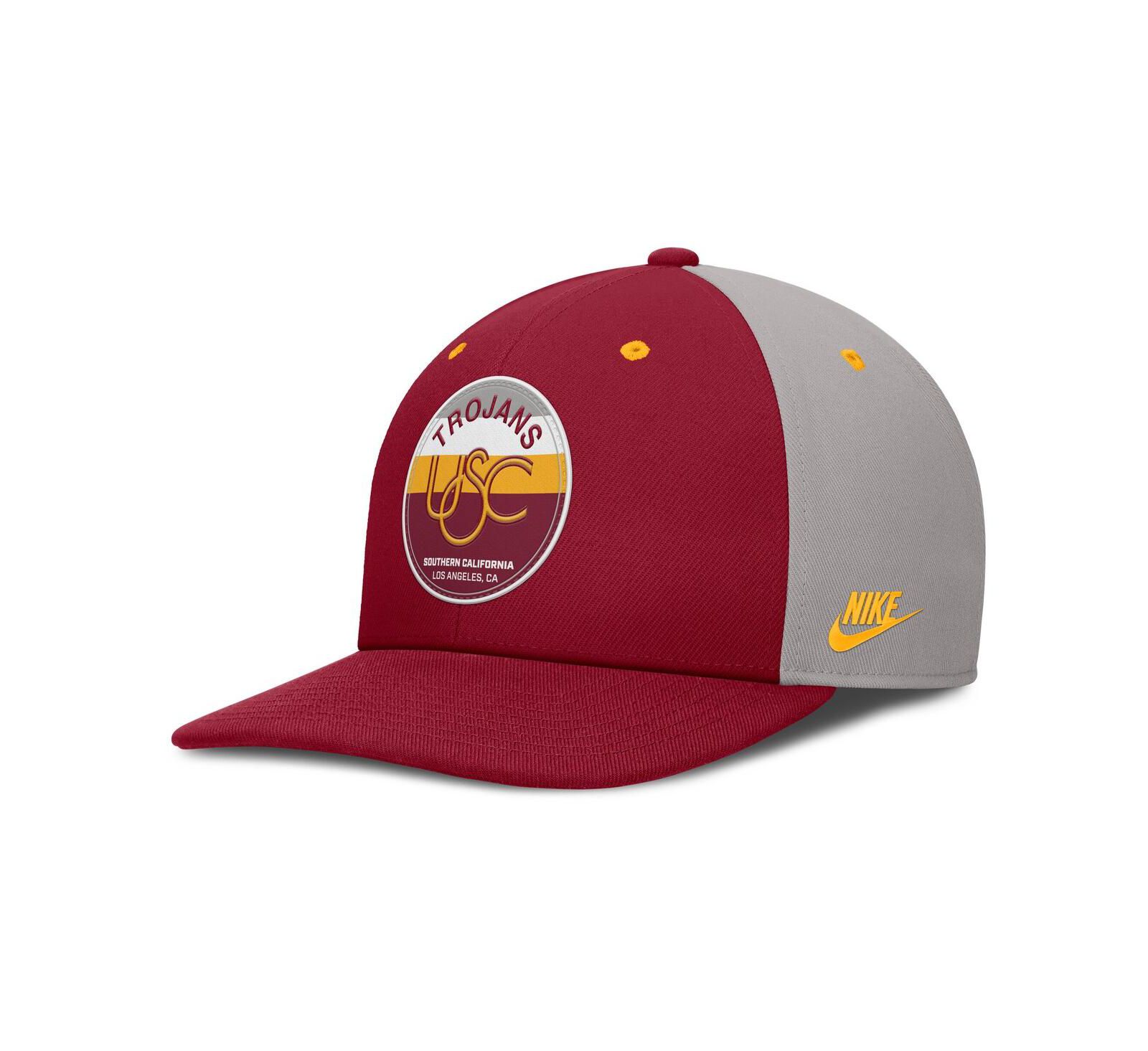 Мужская кепка Nike Cardinal/Gray USC Trojans Prep Pro Performance Snapback
