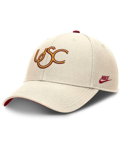 Nike Men's Natural USC Trojans Rise Legacy Adjustable Hat