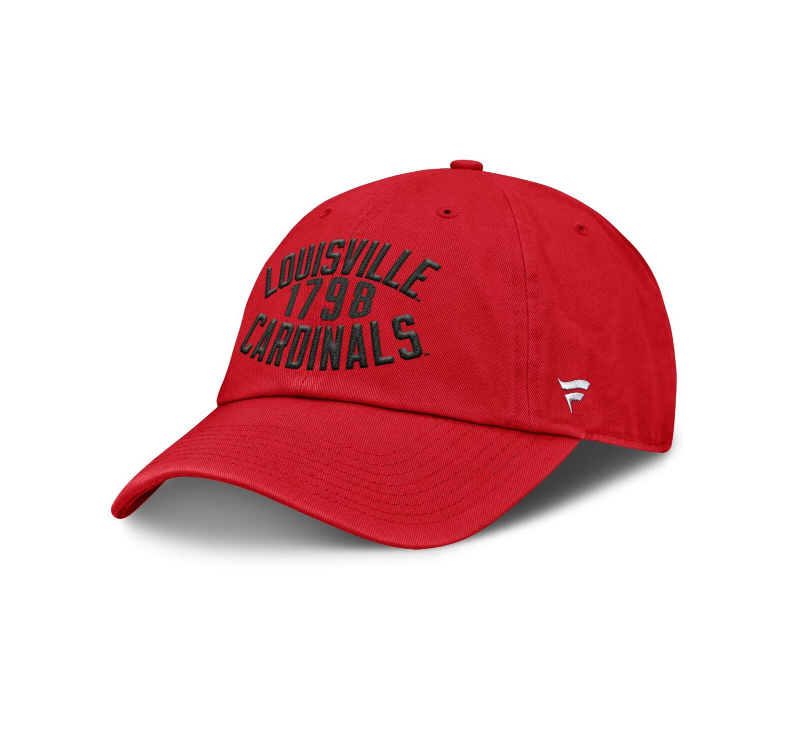 Fanatics Men's Red Louisville Cardinals Archer Adjustable Hat