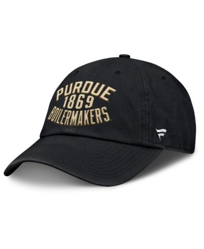Мужская кепка Fanatics Black Purdue Boilermakers Archer Adjustable