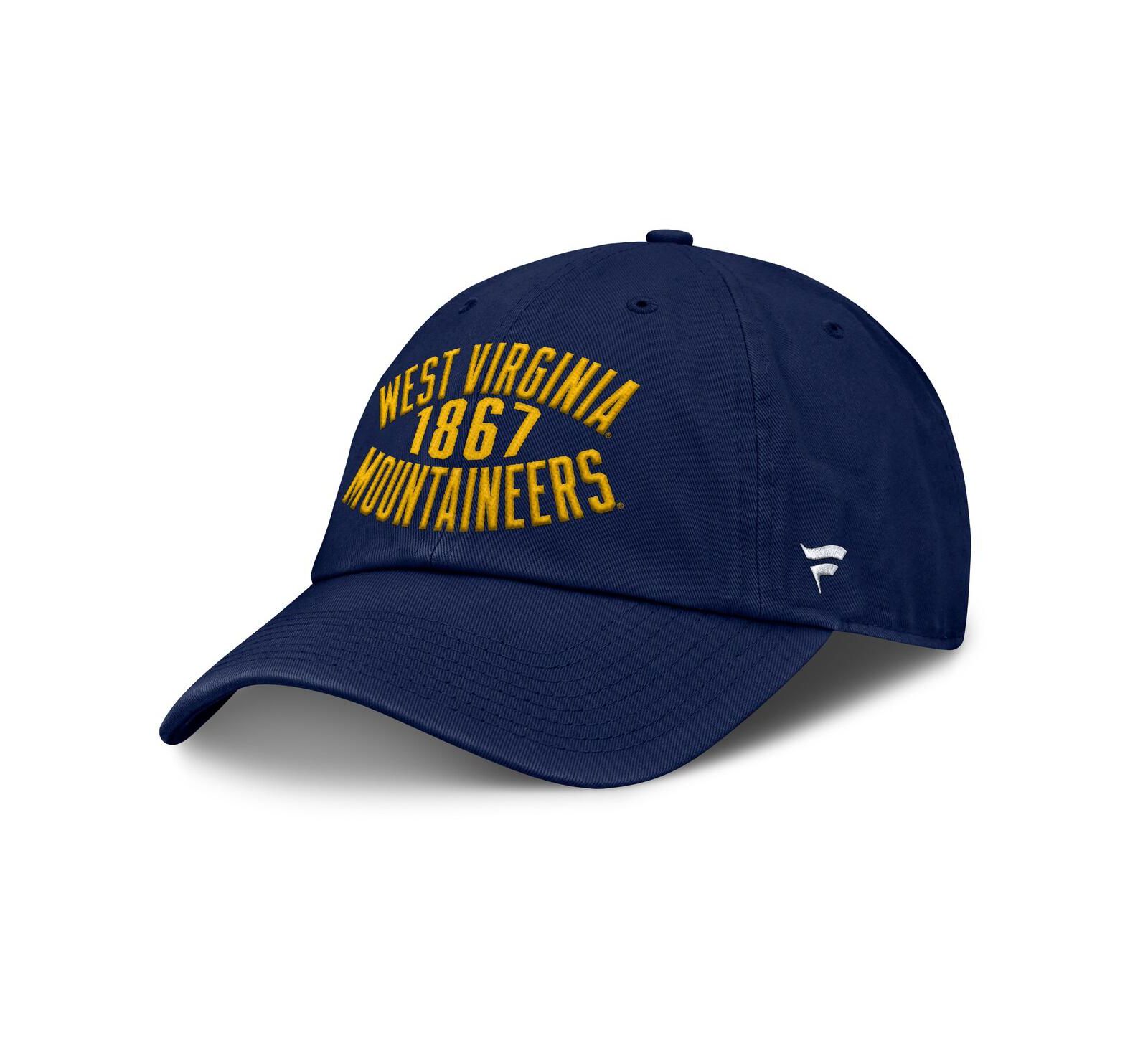 Fanatics Men's Navy West Virginia Mountaineers Archer Adjustable Hat