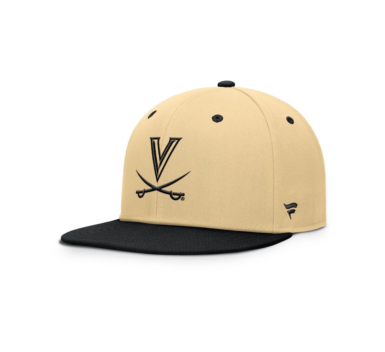 Fanatics Мужская кепка Virginia Cavaliers Balance Fitted Gold/Black