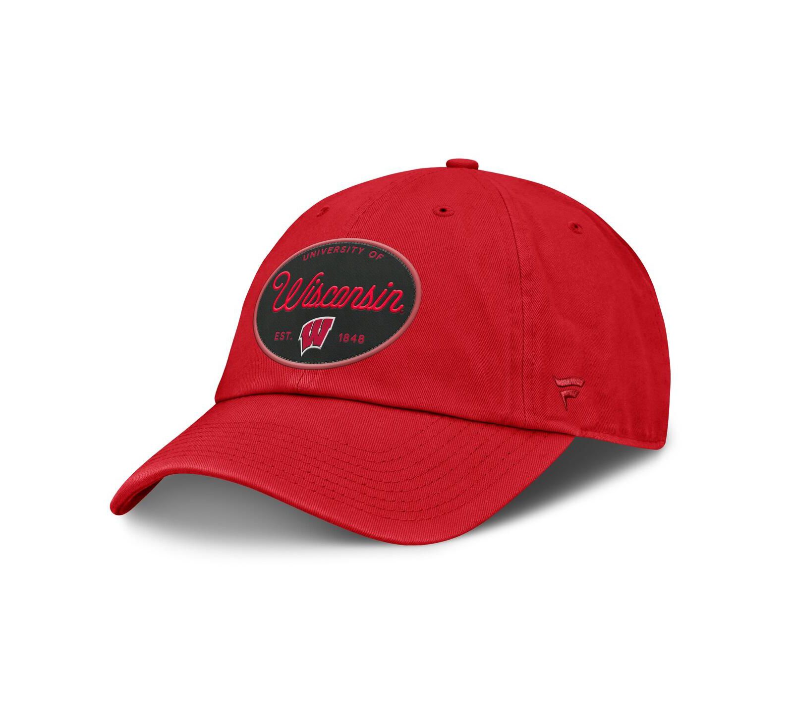 Женская кепка Fanatics Women's Red Wisconsin Badgers Candid Adjustable