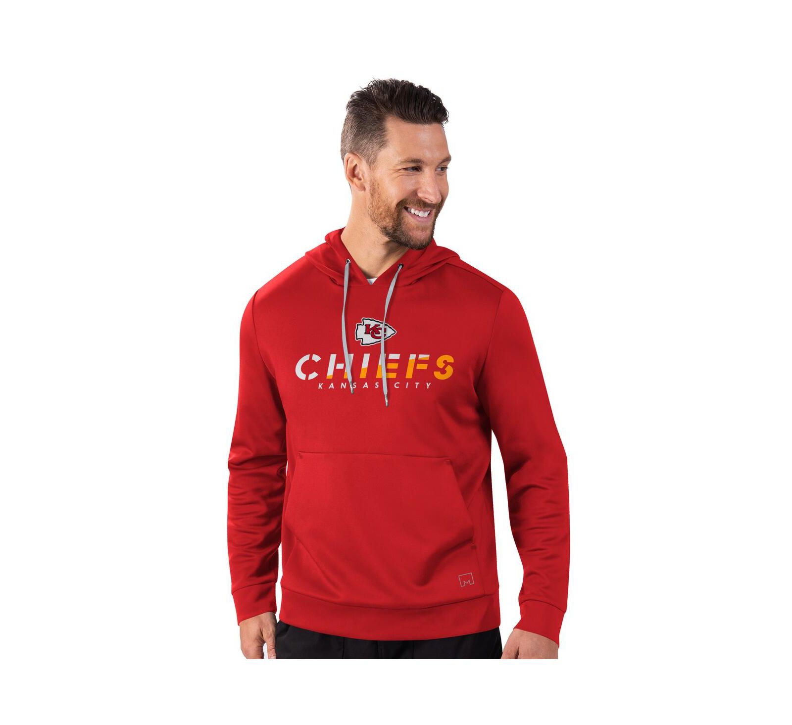 MSX by Michael Strahan Мужское худи-пуловер Kansas City Chiefs Performance Red