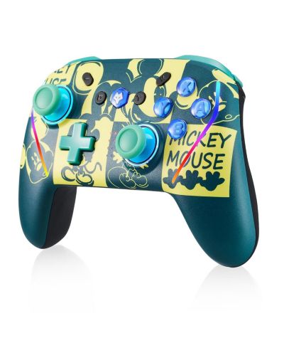 Контроллер NBCP Wireless Switch 2 для Nintendo Switch/Lite/OLED, с кнопками Turbo и 6-Axis Gyro