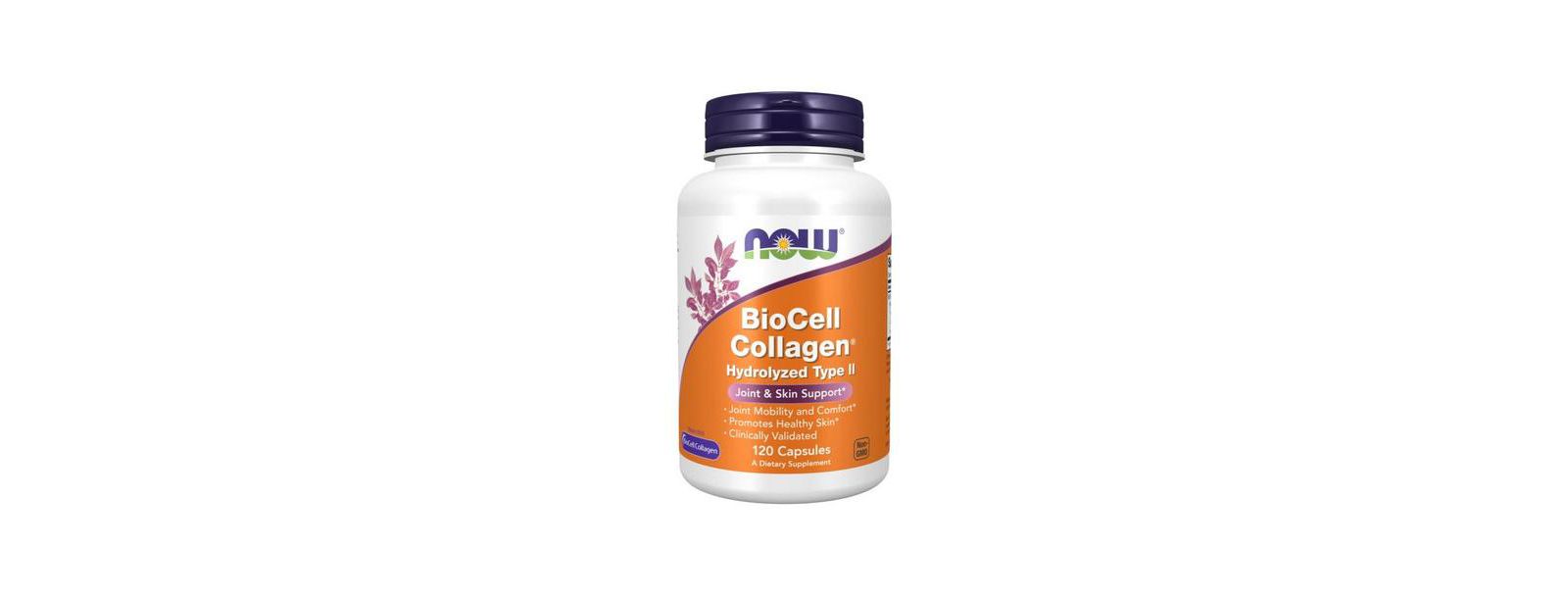 NOW Foods коллаген Biocell 120 капсул