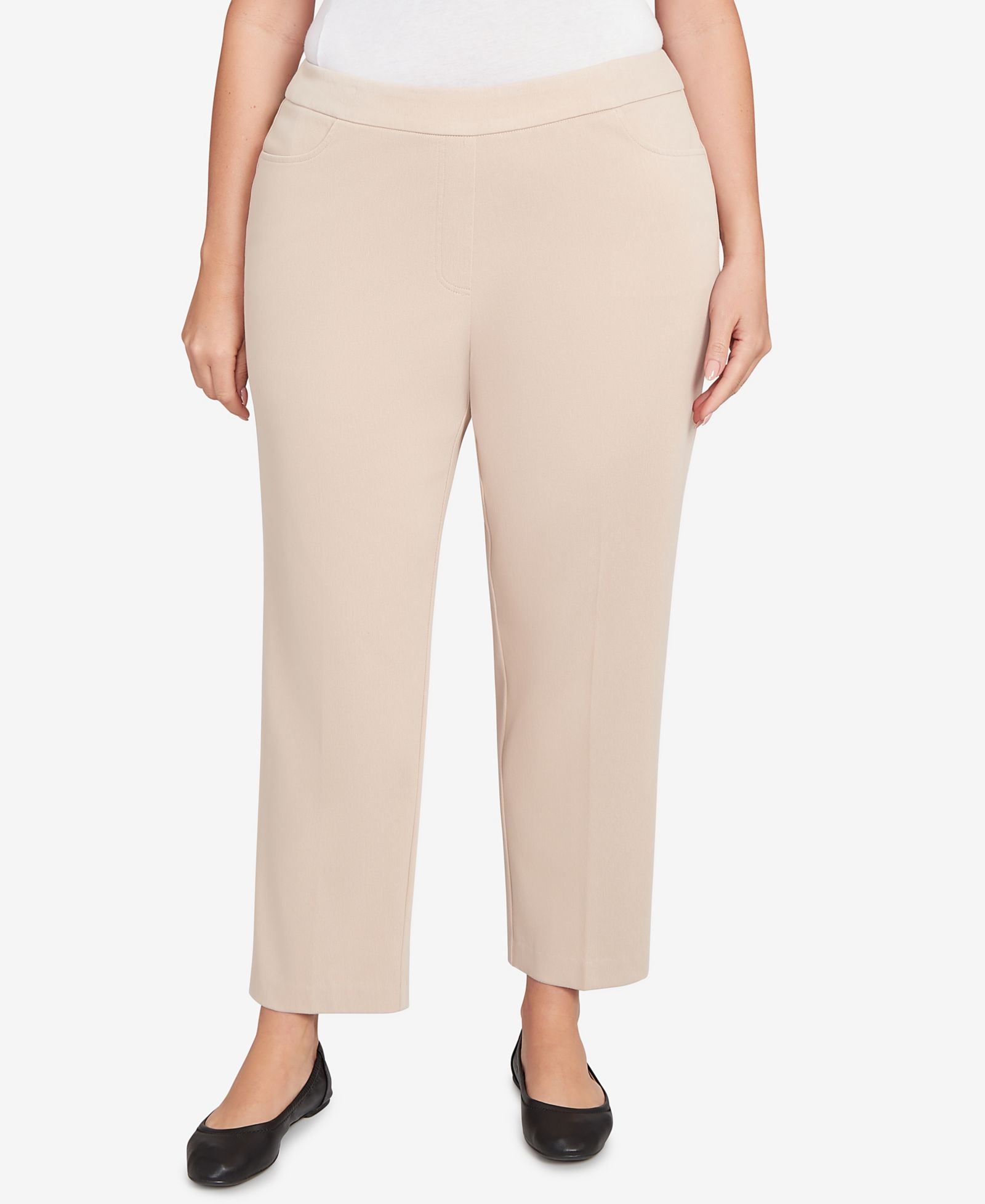 Брюки Alfred Dunner Plus Size Urban Legend с эффектом заправки