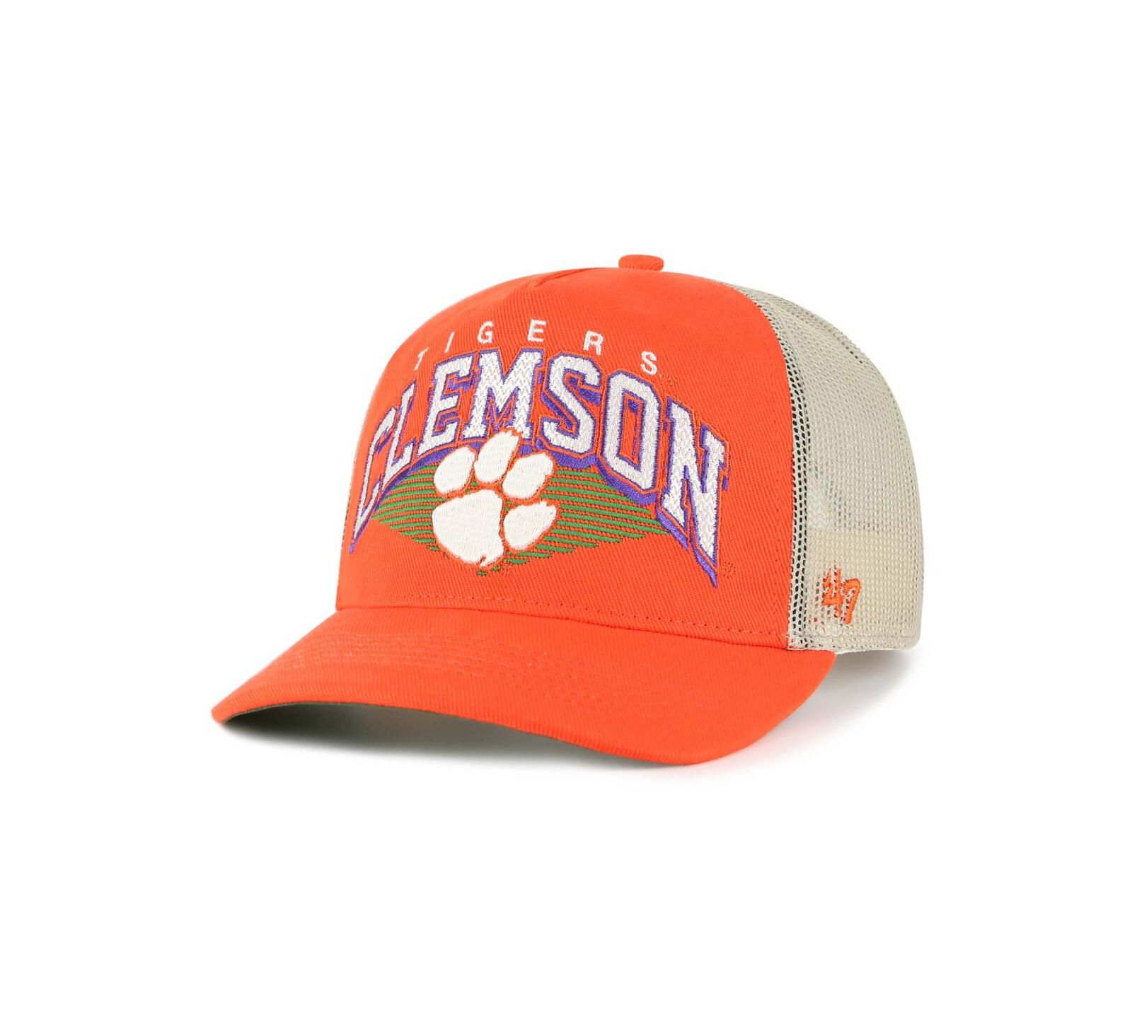 Мужская кепка-тракер '47 Brand Clemson Tigers Orange Mesh