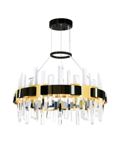 CWI Lighting 26" Metal Aya LED Integrated Chandelier