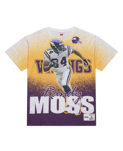 Мужская футболка Mitchell & Ness Randy Moss Minnesota Vikings