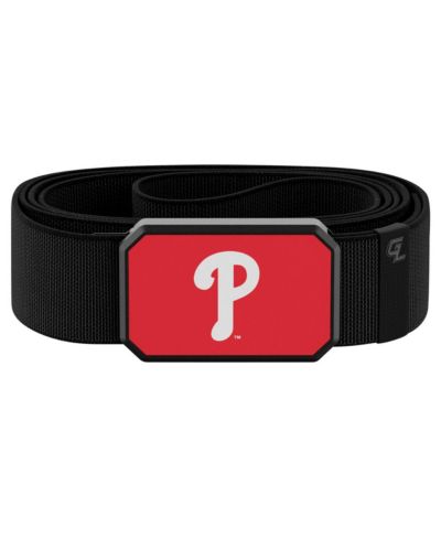 Groove Life Black Philadelphia Phillies Belt with Team Color Buckle