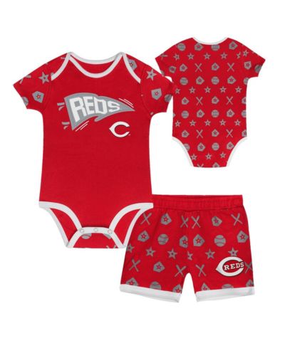 Детский комплект из 2-х элементов Outerstuff Navy Detroit Tigers On Deck Diaper Cover