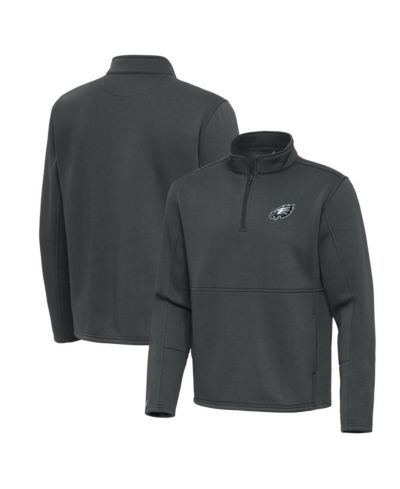 Antigua Мужская кофта на молнии Philadelphia Eagles Pewter