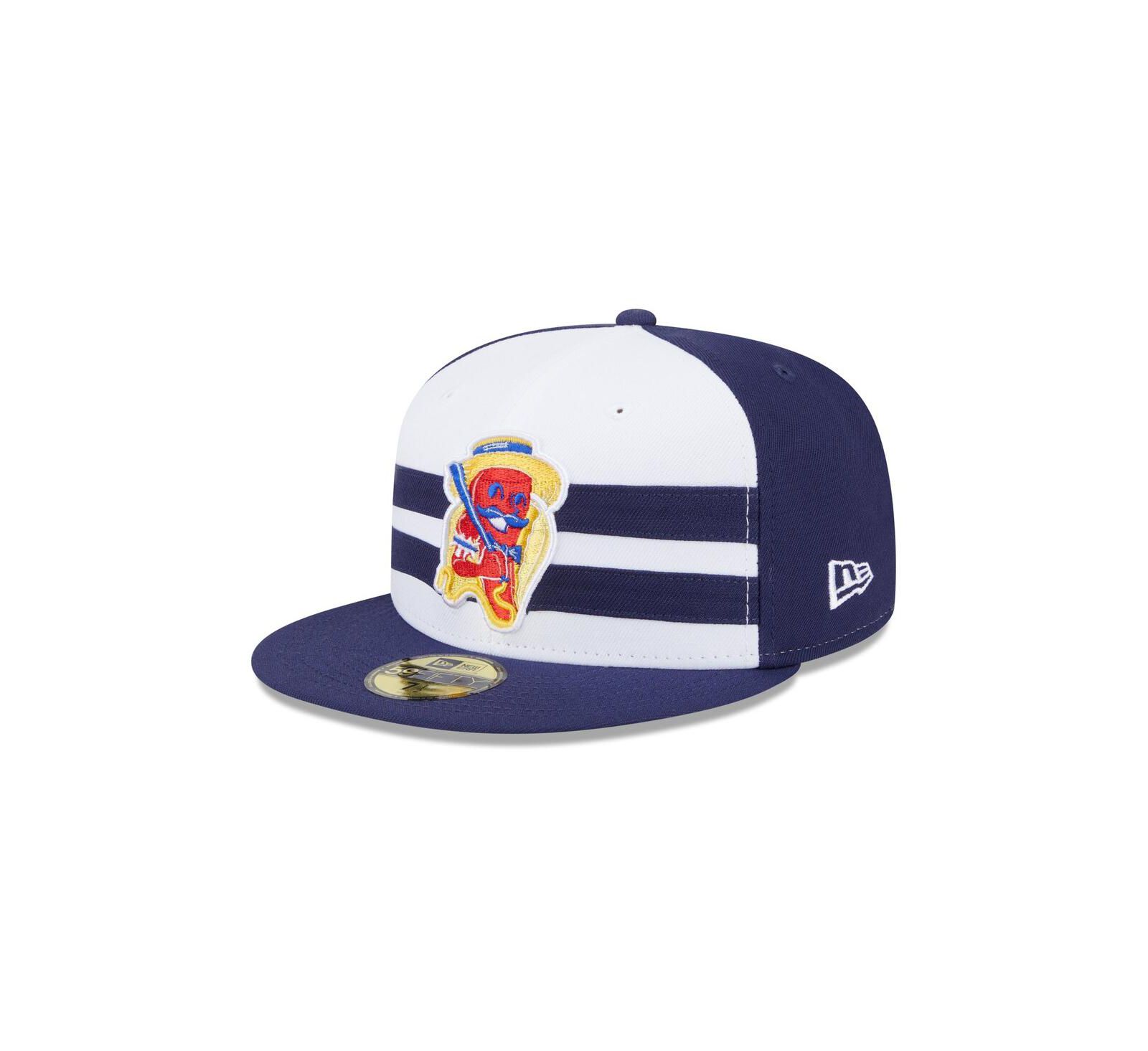 New Era Men's Navy Brooklyn Cyclones Theme Nights 59FIFTY Fitted Hat