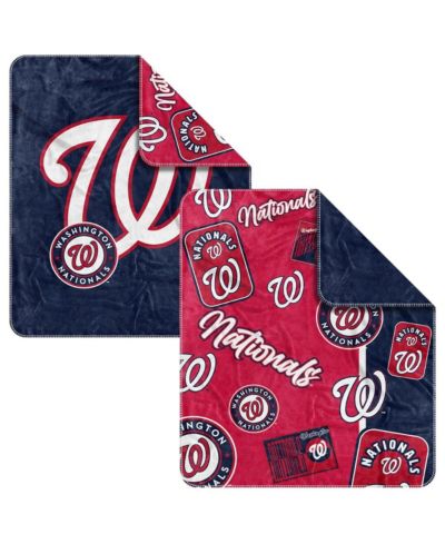 Плед Logo Brands Washington Nationals Dream Weave