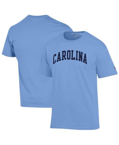Champion Футболка с длинным рукавом North Carolina Tar Heels Basic Arch для мужчин, цвет Carolina Blue