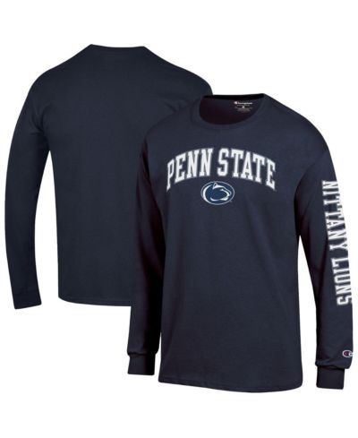 Мужская футболка Champion Long Sleeve Navy Penn State Nittany Lions