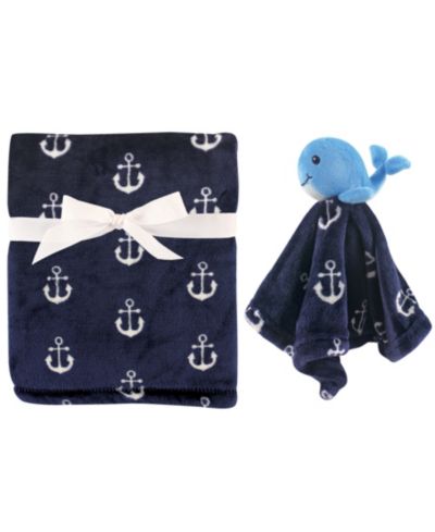 Набор Hudson Baby Boys Little Plush Comfort с игрушкой