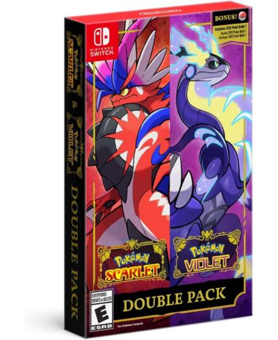 Pokemon Scarlet and Violet двойной набор Nintendo Switch
