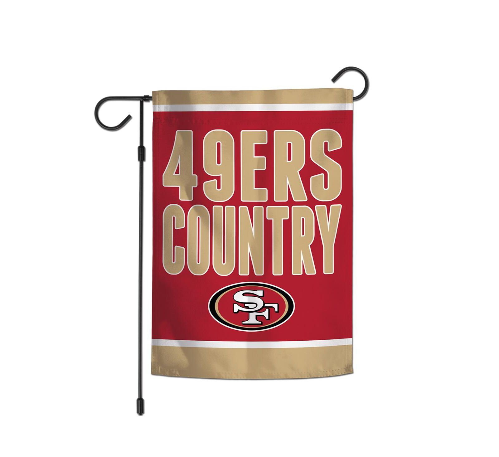 Wincraft San Francisco 49ers Double-Sided 12'' x 18'' Team Slogan Garden Flag