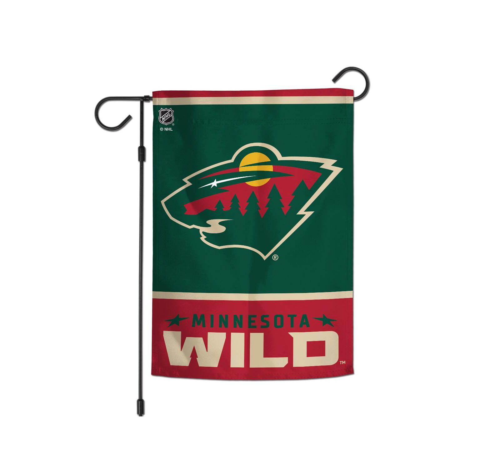 Wincraft Minnesota Wild 12'' x 18'' Double-Sided Garden Flag