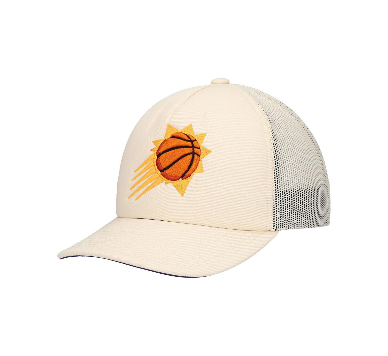 Mitchell & Ness Men's Cream Phoenix Suns Trucker Adjustable Hat